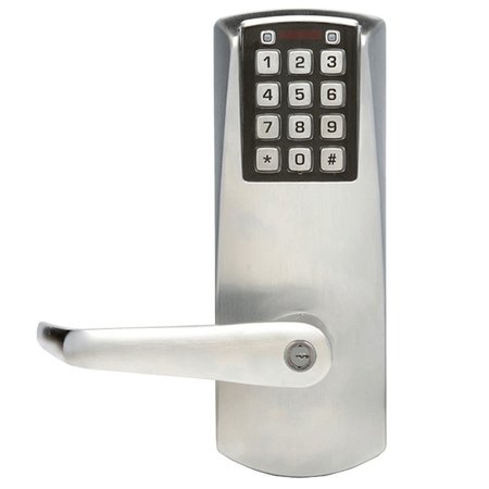 DORMAKABA PowerPlex Mortise Lock, With Deadbolt, KIL, Schlage C Keyway, Satin Chrome P2067XSLL-626-41